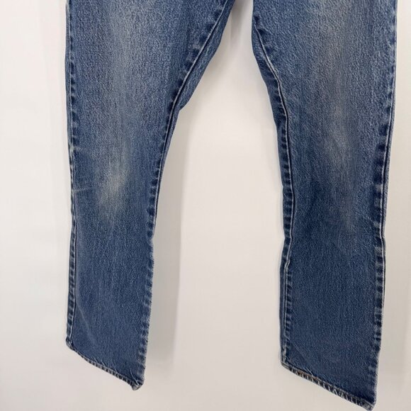 Levis 517 Boot Cut Jeans 32x36 Blue Denim Mens Classic Style - Picture 7 of 15